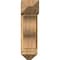 Ekena Millwork Funston Arts and Crafts Rough Sawn Bracket w/ Offset Brace, Western Red Cedar, 8"W x 20"D x 28"H BKT0806X20X28FST03RWR - alternate 3